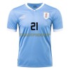 Original Fußballtrikot Uruguay E. CAVANI 21 Heimtrikot WM 2022 Für Herren